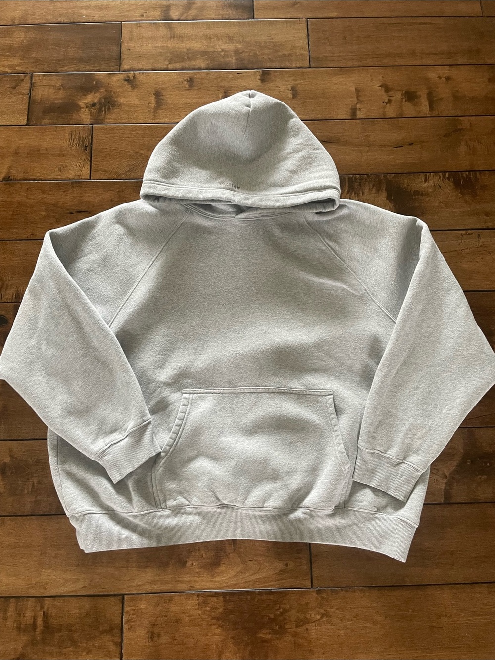 Aritzia Heather Grey Mega Fit Hoodie